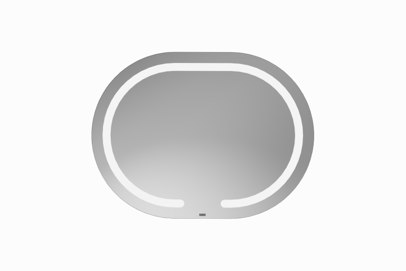 Espelho Lótus Jateado com LED Frontal - Bivolt